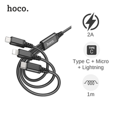[C] Cáp 3 in 1 Hoco X76