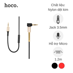 Cáp Aux UPA02 3.5mm có audio