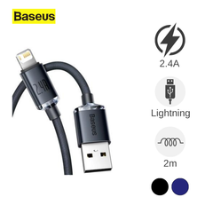 Cáp lightning Baseus Crystal Shine 2m