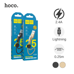 ** Cáp Lightning Hoco X35 25cm