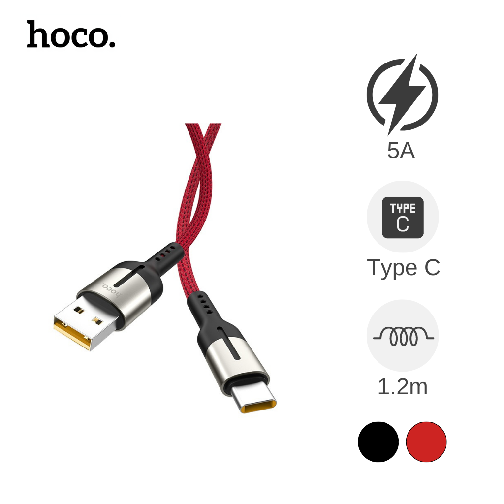 Cáp Type C Hoco U68 1.2m
