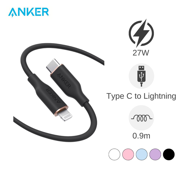 Cáp Type C to Lightning Anker A8662 0.9m