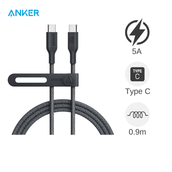 Cáp Type C to Type C Anker A80F5 0.9m