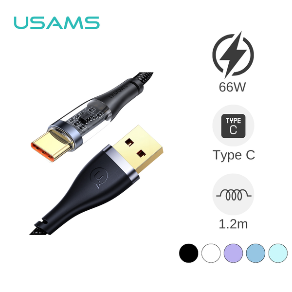 Cáp Type C Usams SJ572 66w 1.2m