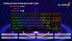 ** Bàn phím cơ Edra EK3287
