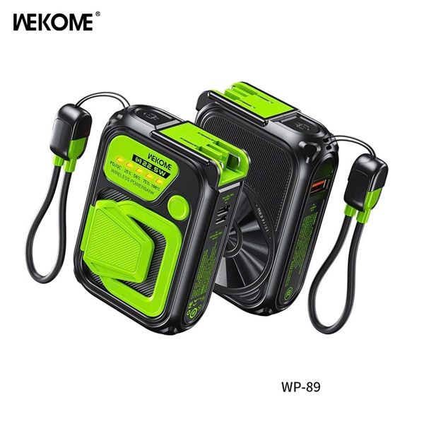 PDP không dây Wekome WP89 10.000mAh 25.5W