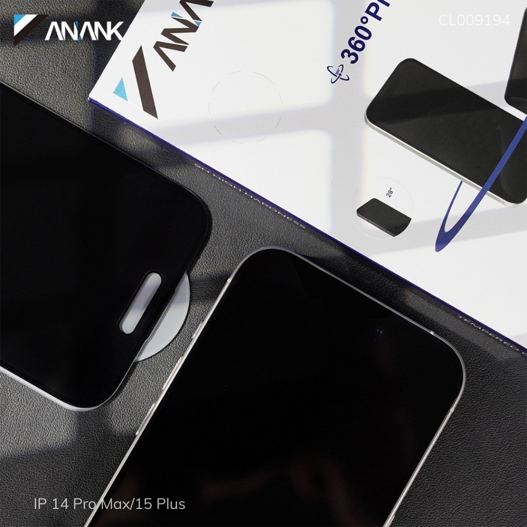 DCL IP 14 Pro Max/15 Plus Anank chống nhìn trộm 360 độ