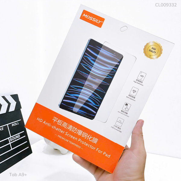 ** Dán cường lực Tab A9+ Mossily trong suốt