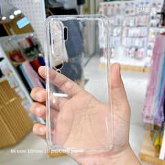 Ốp Xiaomi Mi Note 10/Note 10 Pro dẻo trong trùm bảo vệ camera**