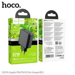 Cóc sạc Hoco CS27A 1U 3C 67W