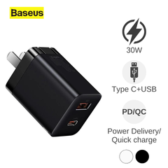 Cóc sạc Baseus Super Si Pro C+U 30w