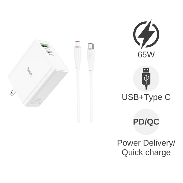 Cóc sạc Hoco C113 1U 1C 65W