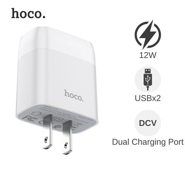 ** Cóc sạc Hoco C73 2U