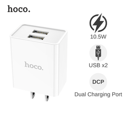 Cóc sạc Hoco C89 2U 2.1A