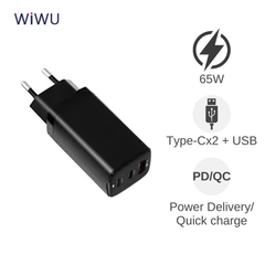 ** Cóc sạc Wiwu GaN 2C+U 65W