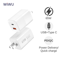 Cóc sạc Wiwu Gan U012 1U + 1C 65W