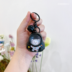 Móc khoá Gấu trong balo có đèn