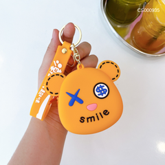 Móc khóa Smile cam ví đựng tiền