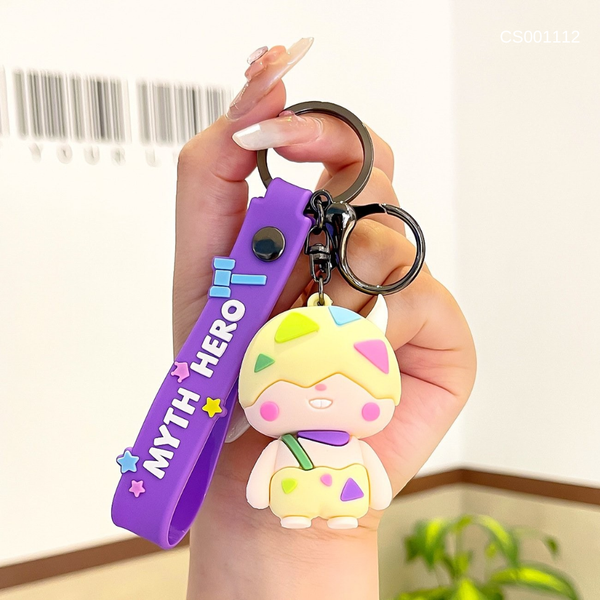 Móc khoá MYTH HERO cậu bé nón che mắt