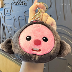 Móc khoá mặt Loopy nón đen