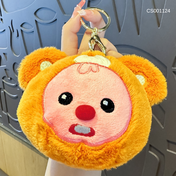 Móc khoá mặt Loopy nón cam