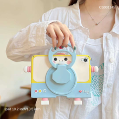 Ốp Ipad 10.2 inch/10.5 inch Robot dễ thương Hug