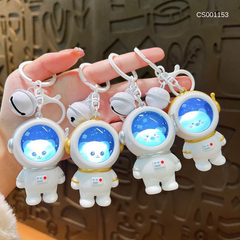 ** Móc khoá Gấu phi hành gia có đèn