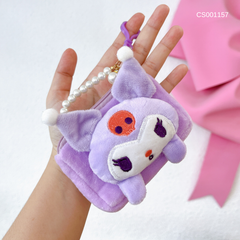 ** Móc khoá ví tiền Kuromi Tím
