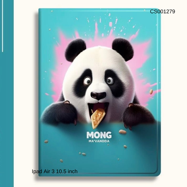Bao da Ipad Air 3 10.5 inch Panda MONG ăn pizza