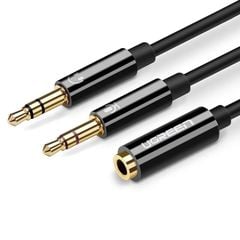 [C] Cáp gộp loa + mic sang 3.5mm Ugreen AV140
