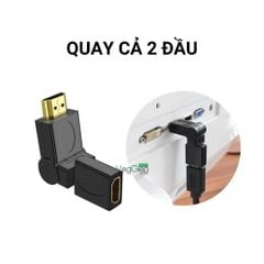 ** Đầu nối Hdmi xoay 360 Veggieg S109