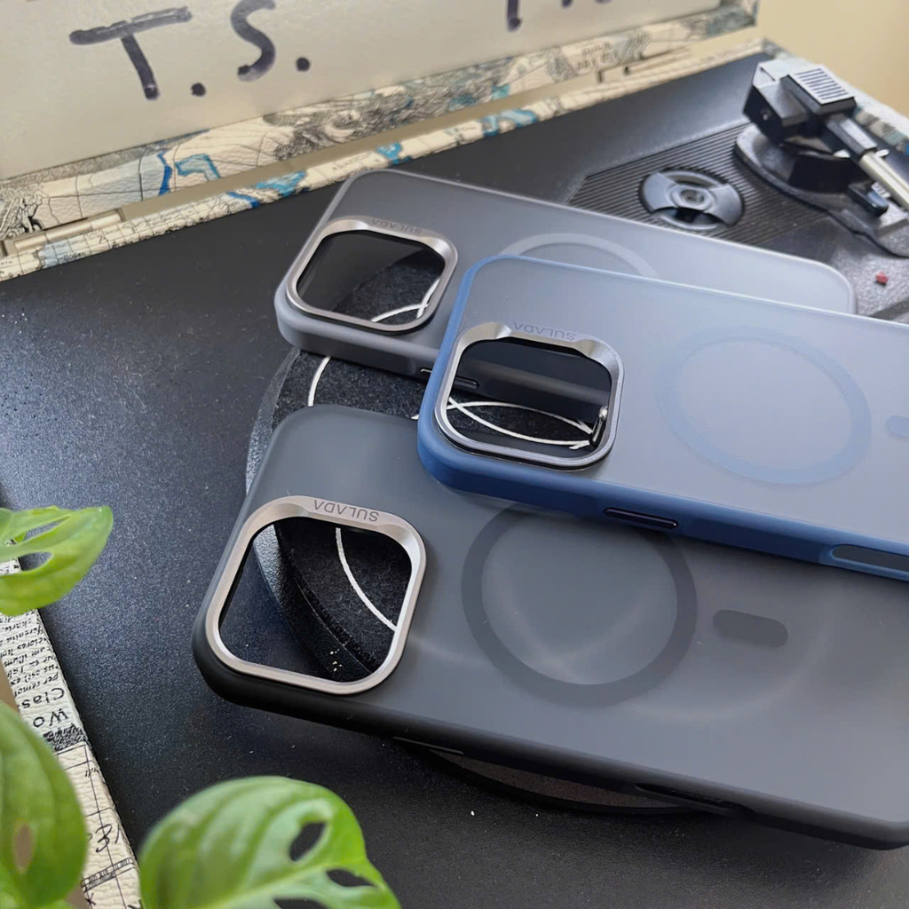 ** Ốp IP 16 Pro Sulada nhám Magsafe