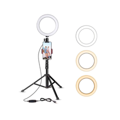 Đèn livestream 33cm kèm chân