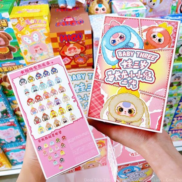 ** Hộp Random Baby Three Macaron V2( Set 6 box 1.390.000đ)