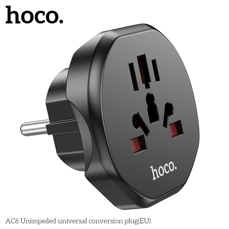 ** Chuyển đổi đuôi cắm quốc tế Hoco AC6