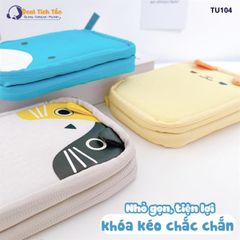 ** Túi đựng phụ kiện BUBM hình cute