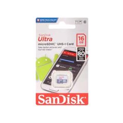 Thẻ nhớ Sandisk Ultra 16G 80-100MB/s