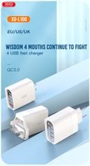 Cóc sạc XO L100 4U