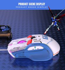Chuột có dây Robot G6 led RGB