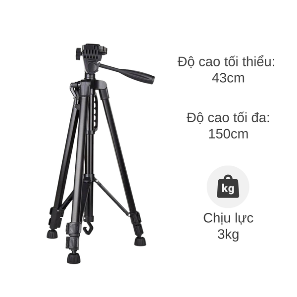 Gậy 3 chân Tripod 3366