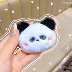 ** Móc khóa bông mặt thú