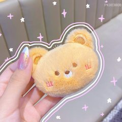 ** Móc khóa bông mặt thú