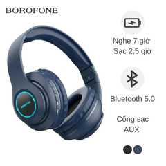 Headphone Bluetooth Borofone BO17