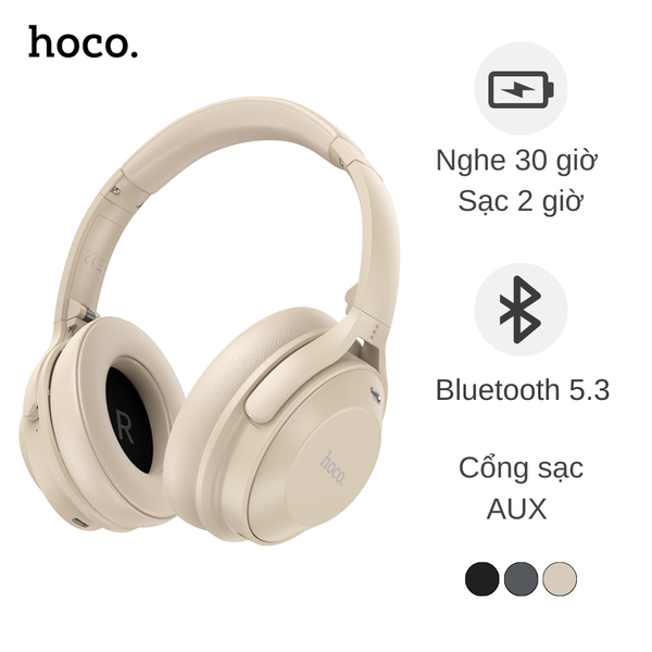 Headphone Bluetooth Hoco W37