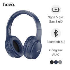 Headphone Bluetooth Hoco W40