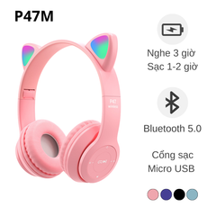 Headphone bluetooth P47M
