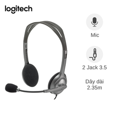 Headphone dây Logitech H110/H111