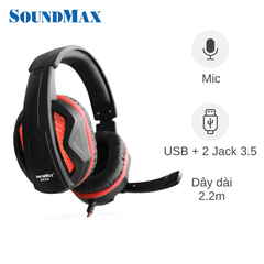 ** Headphone SoundMax AH314