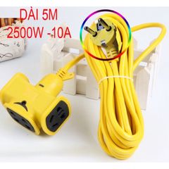 Cuộn dây điện 4 ổ cắm 5m