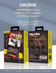 Tay game 2 in 1 Bluetooth + dây Kaku KSC711